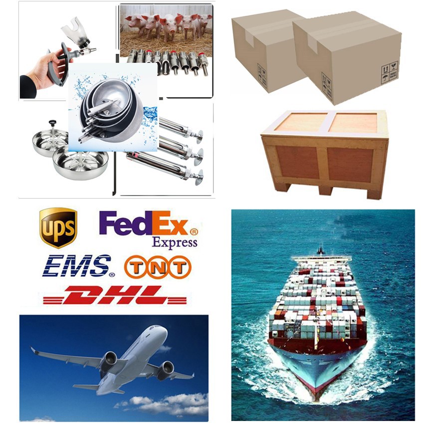 Packaging and Delivery of nipple drinker for pig Packaging and Delivery of nipple drinker for pig